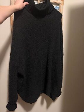 Cozy Black Turtleneck Sweater